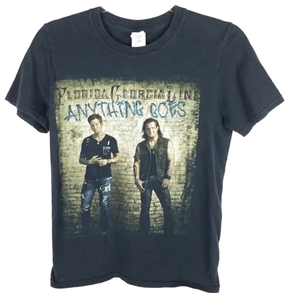 Florida Georgia Line Band Tee Country Music Festival Tour T-shirt Medium